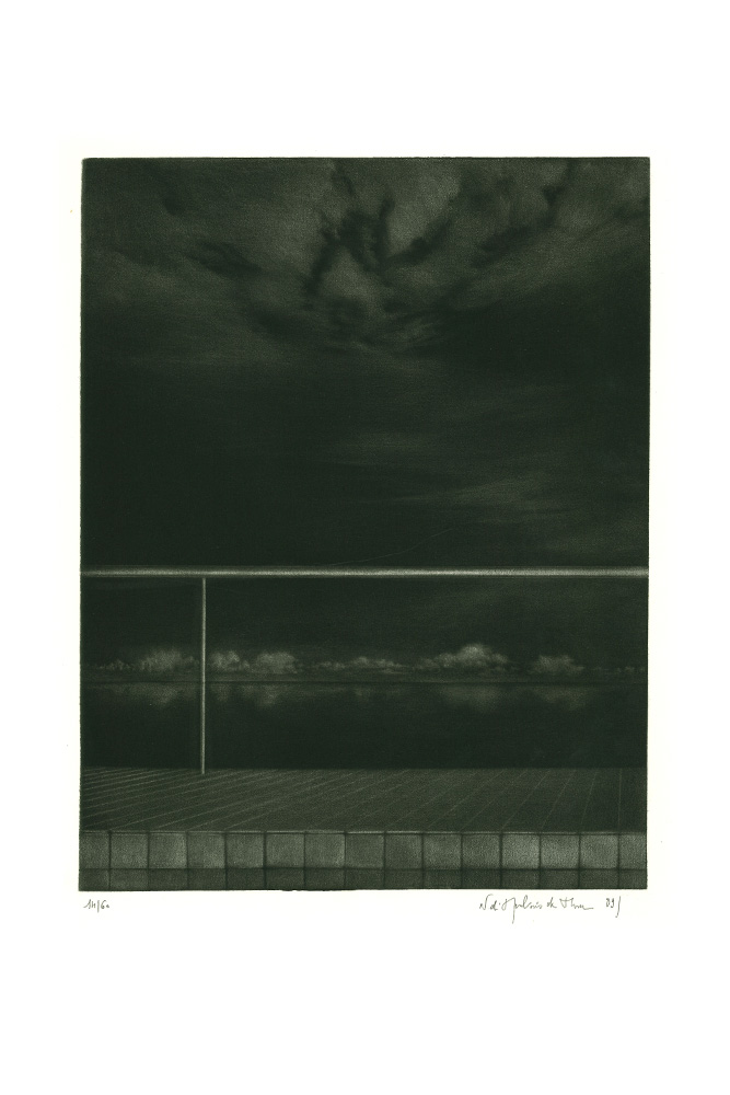 Piscine VII, ManieÌ€re noire, 30x23 cm | 1989